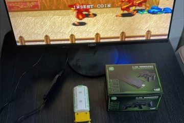 M15 HD 레트로 아케이드 콘솔 – 게임 40000종, HDMI 출력, 2.4G 무선 컨트롤러 포함 가정용 에디션 photo review