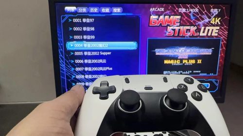 M15 HD 레트로 아케이드 콘솔 – 게임 40000종, HDMI 출력, 2.4G 무선 컨트롤러 포함 가정용 에디션 photo review