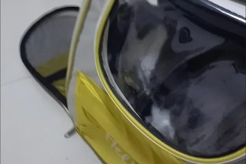 야외용 크로스백, 휴대용 애완동물 가방, 통기성이 뛰어난 넓은 공간의 고양이와 강아지 만능 가방, 소형견 여행 가방, 고양이 photo review