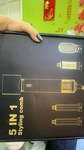 5-IN-1 온풍 브러시: 자동 컬링기, 스트레이트너 및 다기능 헤어 드라이어 photo review